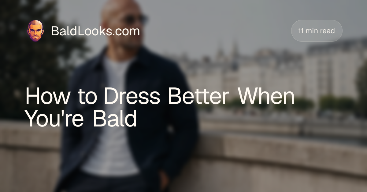 How to Dress Better When You're Bald | BaldLooks